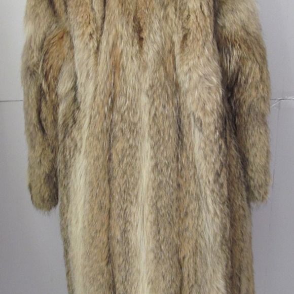 Full Length Fur Jacket Red Fox Long Coat Luxurious - Picture 6 of 7